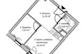 Квартира 2 комнаты 35 м² Варшава, Польша