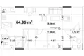 Mieszkanie 2 pokoi 65 m² Batumi, Gruzja