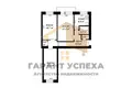 Appartement 3 chambres 57 m² Muchaviecki sielski Saviet, Bélarus