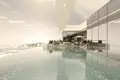 Wohnkomplex New Cresswell Residences with a swimming pool and a garden close to the airport, Dubai South, Dubai, UAE