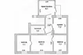 3 room apartment 42 m² Brest, Belarus