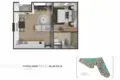 Mieszkanie 1 pokój 35 m² Choeng Thale, Tajlandia