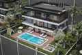 Wohnkomplex New complex of villas with swimming pools and panoramic views close to the sea, Alanya, Turkey