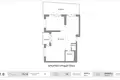 4 room apartment 82 m² Minsk, Belarus