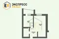 Appartement 1 chambre 43 m² Muchaviecki sielski Saviet, Bélarus