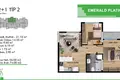 2 bedroom apartment 74 m² Mezitli, Turkey
