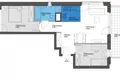 Mieszkanie 3 pokoi 62 m² Warszawa, Polska