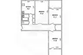 3 room apartment 69 m² Brest, Belarus