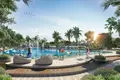 Complejo residencial Residential complex Marocco Townhouses with swimming pools and a spa area on the shore of the lagoon, DAMAC Lagoons, Dubai, UAE