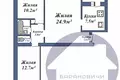 Wohnung 3 Zimmer 69 m² Baranawitschy, Weißrussland