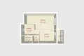 Apartamento 1 habitación 39 m² Fanipal, Belarús