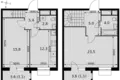 Квартира 2 комнаты 71 м² Развилка, Россия