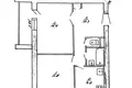 2 room apartment 49 m² Lahojsk, Belarus