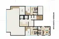 Attique 3 chambres 135 m² Muratpasa, Turquie