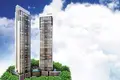 Жилой комплекс Новый комплекс меблированных апартаментов Maimoon Gardens с бассейном, водопадом и спортивными площадками, JVC, Дубай, ОАЭ