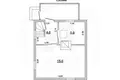 Haus 39 m² Telminski sielski Saviet, Belarus