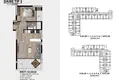 Студия 1 комната 39 м² Мезитли, Турция