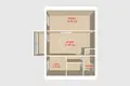 Wohnung 2 zimmer 40 m² Minsk, Belarus