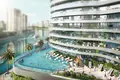 Wohnkomplex New high-rise Altitude Residence with swimming pools on the bank of the canal, Business Bay, Dubai, UAE