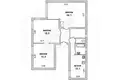 3 room apartment 83 m² Brest, Belarus