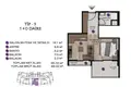1 bedroom apartment 45 m² Erdemli, Turkey