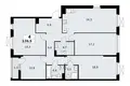 Apartamento 4 habitaciones 121 m² Kommunarka, Rusia