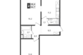 Mieszkanie 2 pokoi 56 m² Moskwa, Rosja