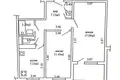 2 room apartment 51 m² Minsk, Belarus