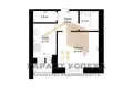 1 room apartment 29 m² Muhavecki selski Savet, Belarus