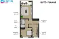 2 room apartment 49 m² Vilnius, Lithuania