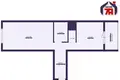 1 room apartment 40 m² Minsk, Belarus