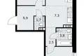 Apartamento 3 habitaciones 60 m² poselenie Sosenskoe, Rusia