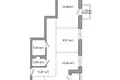 3 room apartment 63 m² Minsk, Belarus