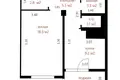 Appartement 1 chambre 40 m² Minsk, Bélarus