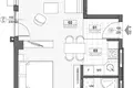 Condo 38 m² Tivat, Montenegro