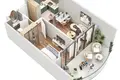 Квартира 2 комнаты 59 м² Батуми, Грузия