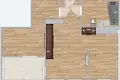 Квартира 2 комнаты 47 м² Kozieglowy, Польша