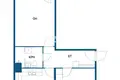 Appartement 2 chambres 54 m² Vaasa sub region, Finlande