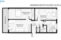 Wohnung 3 zimmer 59 m² Kaunas, Litauen