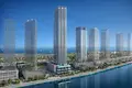 Residential complex New waterfront residence LIV Maritime with swimming pools and panoramic views, Dubai Maritime City, Dubai, UAE