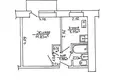 Wohnung 1 zimmer 21 m² Minsk, Belarus
