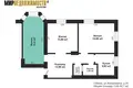 3 room apartment 68 m² Minsk, Belarus