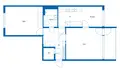 Квартира 2 комнаты 63 м² Oulun seutukunta, Финляндия