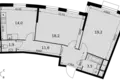 Квартира 2 комнаты 69 м² Развилка, Россия