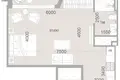 Studio apartment 45 m² Dubai, United Arab Emirates
