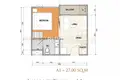 Apartamento 27 m² Ban Bang Thao, Tailandia