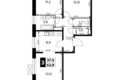 Квартира 3 комнаты 63 м² Химки, Россия