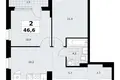 Квартира 2 комнаты 47 м² район Коммунарка, Россия