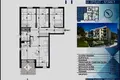 Квартира 2 комнаты 76 м² Тиват, Черногория