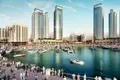 Residential complex High-rise premium residence Creek Residences near the yacht marina, Dubai Creek Harbour, Dubai, UAE